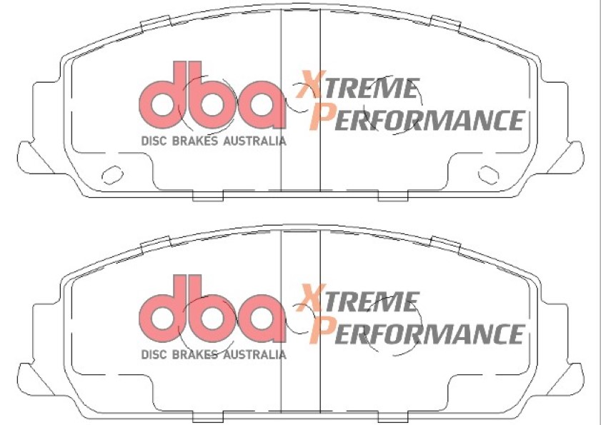 brzdové destičky Discs Brakes Australia Xtreme Performance DB1765XP