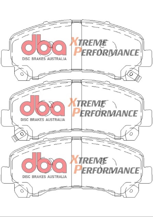 brzdové destičky Discs Brakes Australia Xtreme Performance DB1841XP