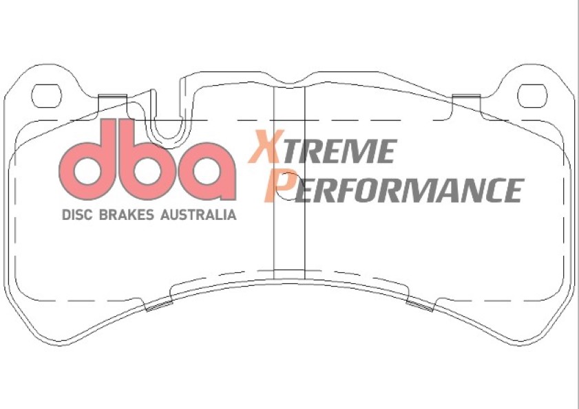 brzdové destičky Discs Brakes Australia Xtreme Performance DB1845XP