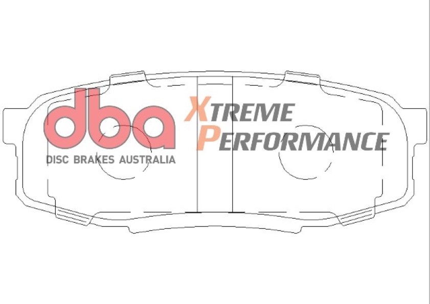 brzdové destičky Discs Brakes Australia Xtreme Performance DB1857XP