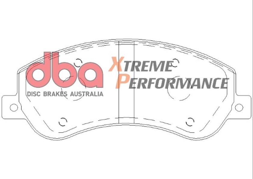 brzdové destičky Discs Brakes Australia Xtreme Performance DB1915XP