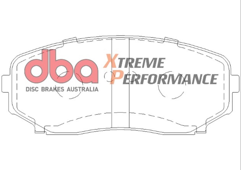 brzdové destičky Discs Brakes Australia Xtreme Performance DB1916XP