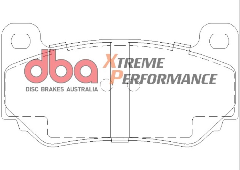 brzdové destičky Discs Brakes Australia Xtreme Performance DB1934XP