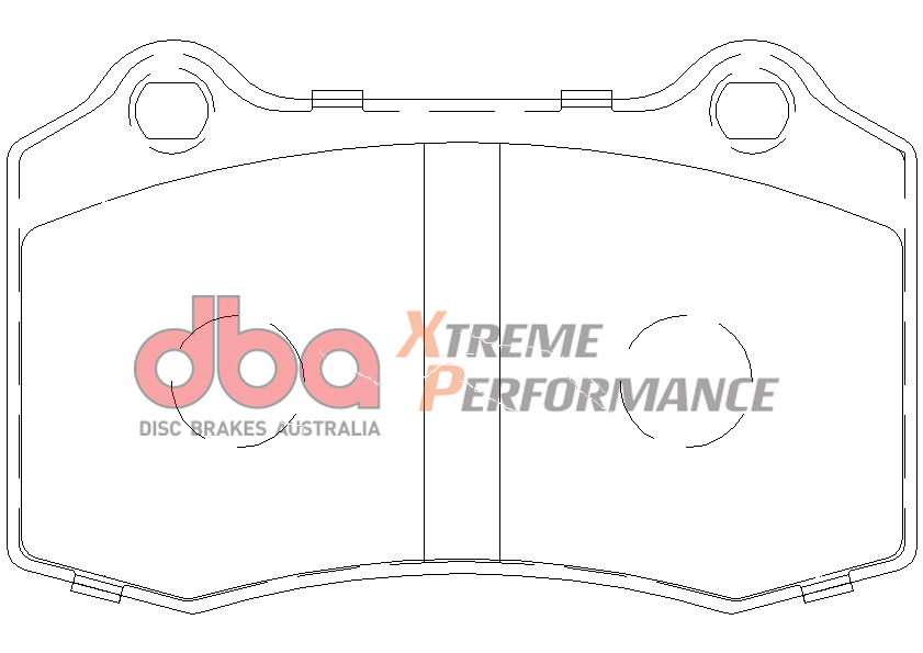 brzdové destičky Discs Brakes Australia Xtreme Performance DB1936XP