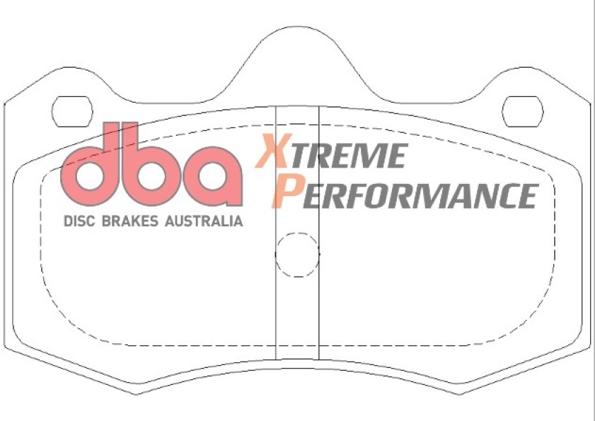 brzdové destičky Discs Brakes Australia Xtreme Performance DB1938XP