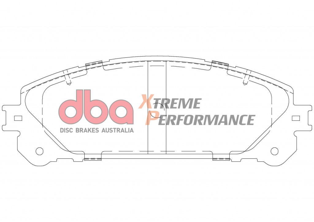 brzdové destičky Discs Brakes Australia Xtreme Performance DB2004XP