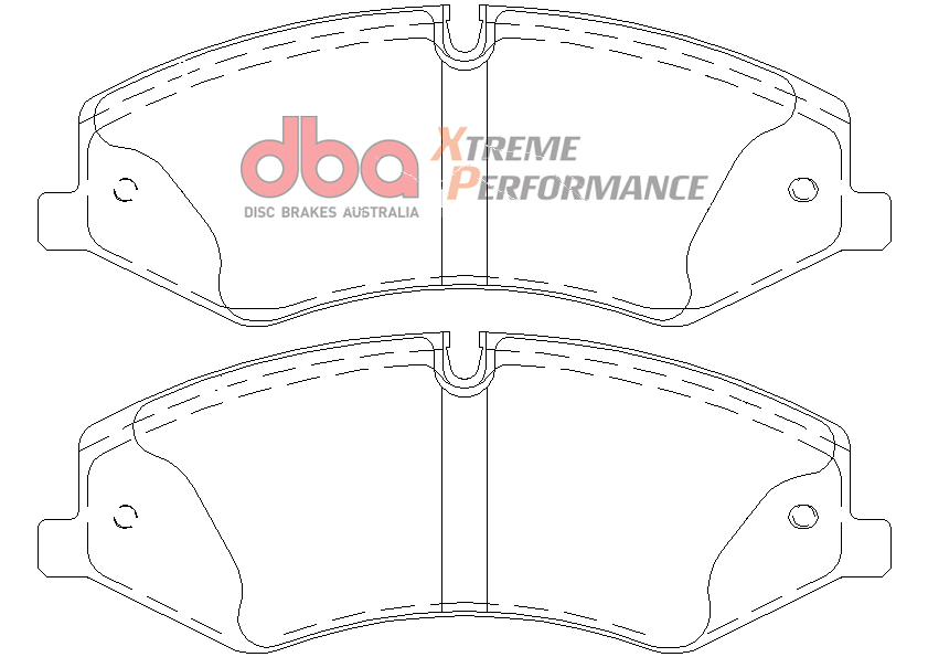 brzdové destičky Discs Brakes Australia Xtreme Performance DB2203XP