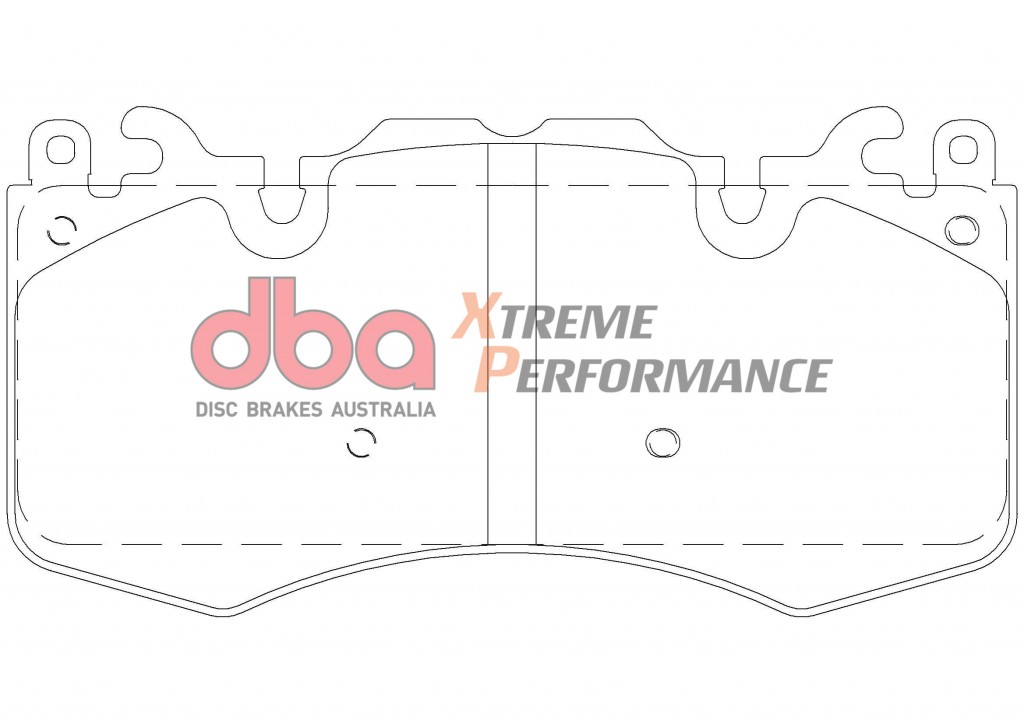 brzdové destičky Discs Brakes Australia Xtreme Performance DB2204XP