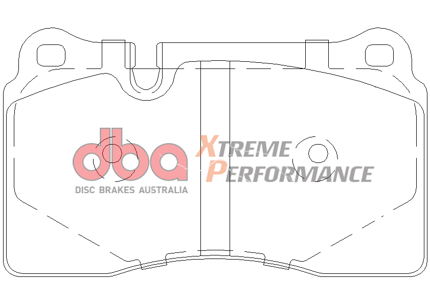 brzdové destičky Discs Brakes Australia Xtreme Performance DB2228XP