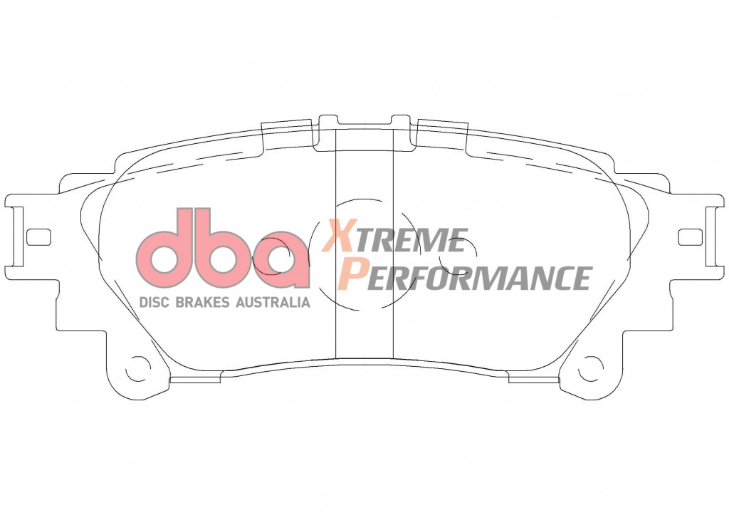 brzdové destičky Discs Brakes Australia Xtreme Performance DB2245XP