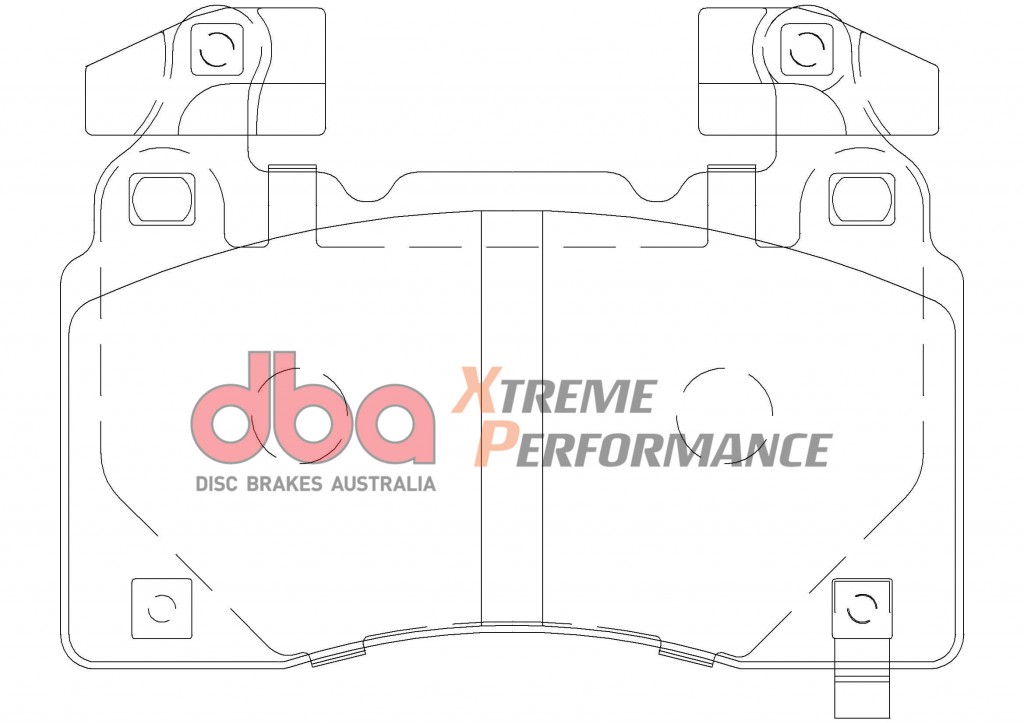 brzdové destičky Discs Brakes Australia Xtreme Performance DB2358AXP