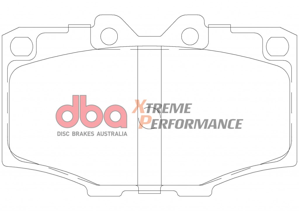 brzdové destičky Discs Brakes Australia Xtreme Performance DB288XP