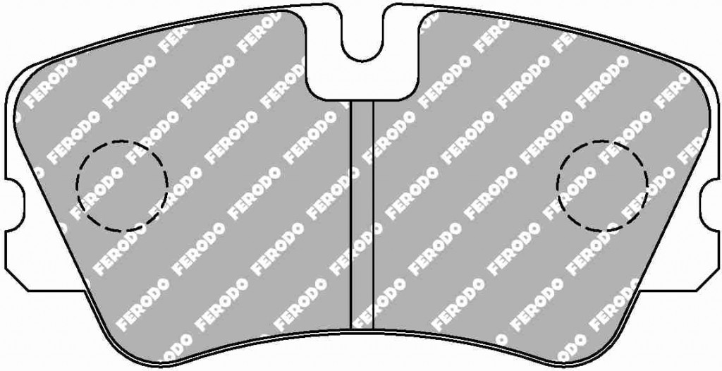brzdové destičky /  racing brake pads Ferodo Racing FCP1133H  DS 2500