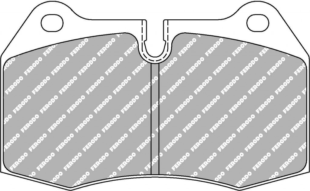 brzdové destičky /  racing brake pads Ferodo Racing FCP1561W  DS 1.11