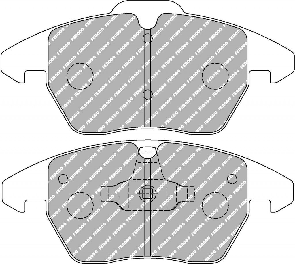 brzdové destičky /  racing brake pads Ferodo Racing FCP1641W  DS 1.11