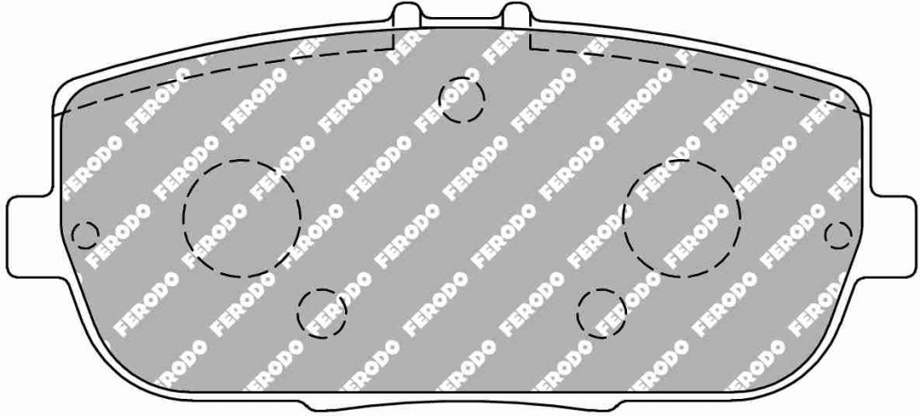 brzdové destičky Ferodo Racing FCP1894H  DS 2500