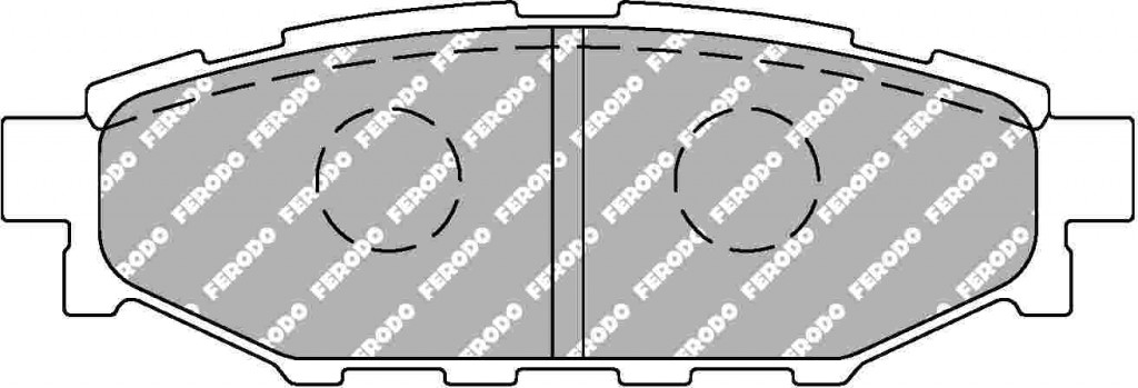 brzdové destičky /  racing brake pads Ferodo Racing FCP1947H  DS 2500