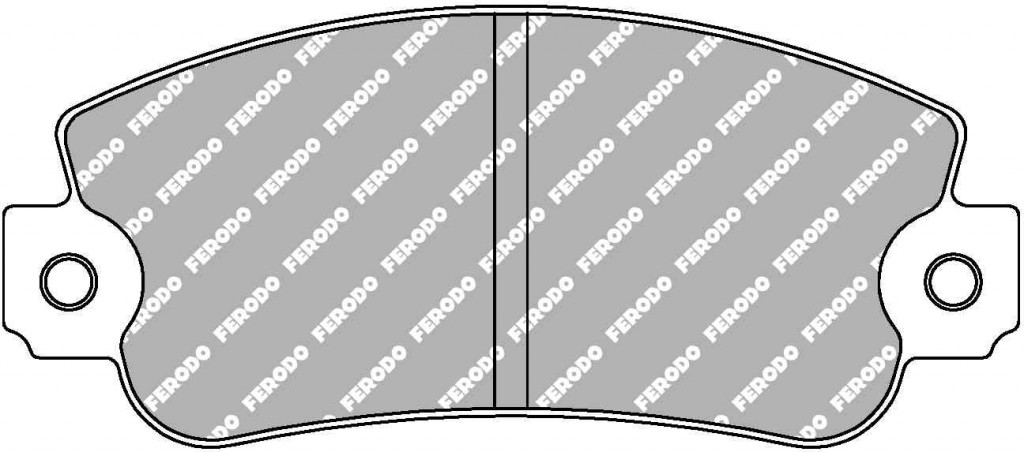 brzdové destičky /  racing brake pads Ferodo Racing FCP351H  DS 2500