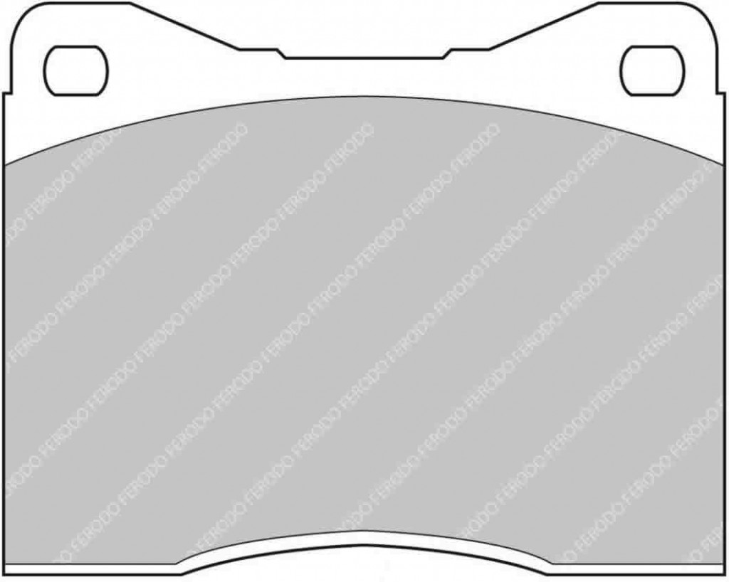 brzdové destičky /  racing brake pads Ferodo Racing FCP399H  DS 2500