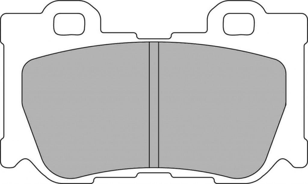 brzdové destičky /  racing brake pads Ferodo Racing FCP4173H  DS 2500