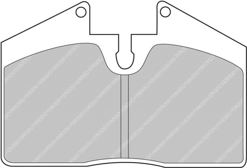 brzdové destičky /  racing brake pads Ferodo Racing FCP451W  DS 1.11