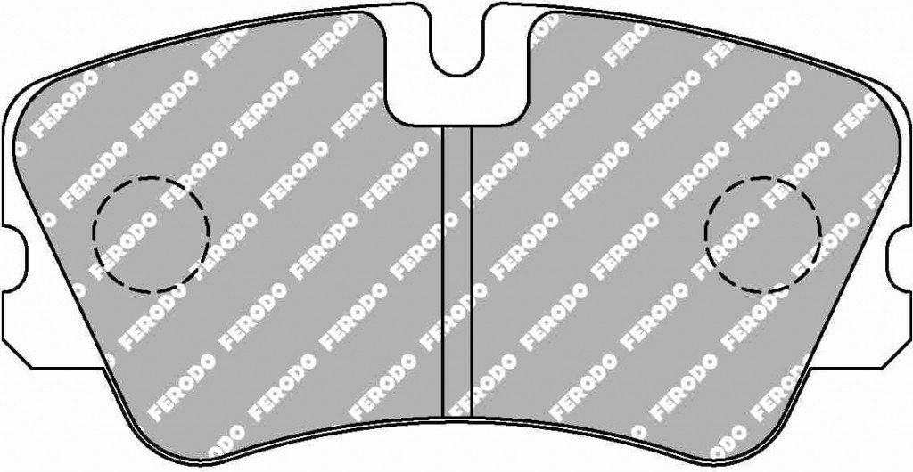 brzdové destičky /  racing brake pads Ferodo Racing FCP546H  DS 2500
