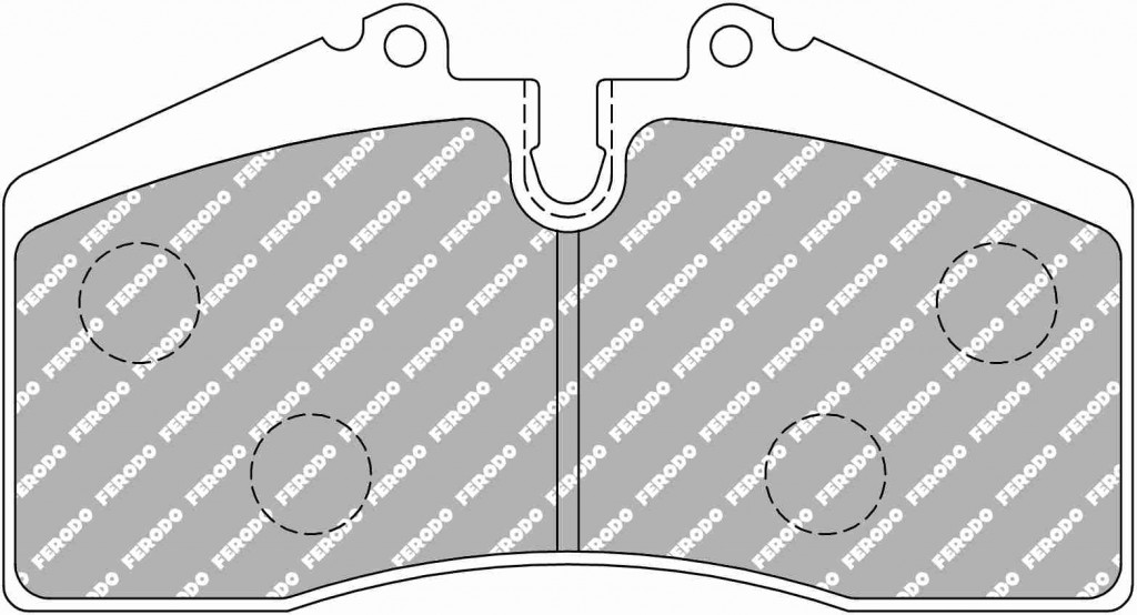 brzdové destičky /  racing brake pads Ferodo Racing FCP560W  DS 1.11