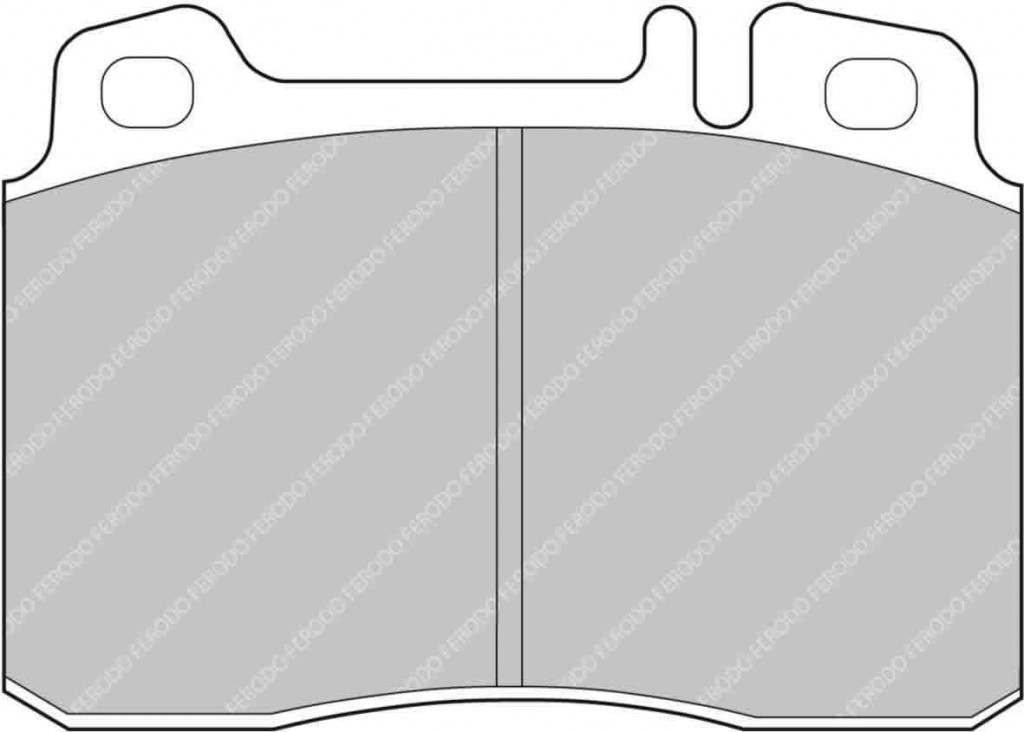 brzdové destičky /  racing brake pads Ferodo Racing FCP646H  DS 2500