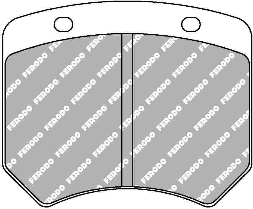 brzdové destičky /  racing brake pads Ferodo Racing FCP825C  4003