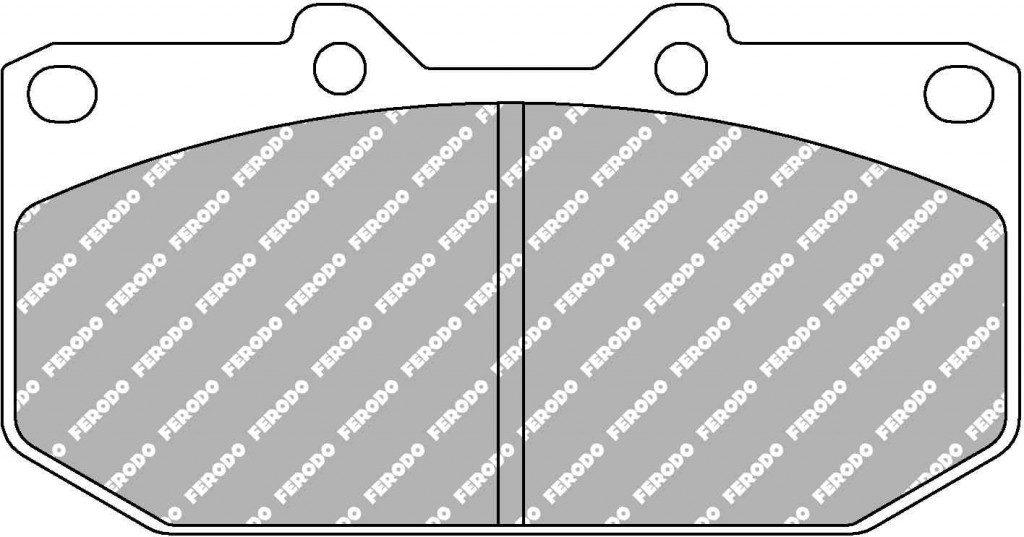 brzdové destičky /  racing brake pads Ferodo Racing FCP986W  DS 1.11