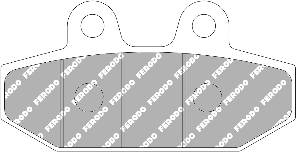 brzdové destičky Ferodo Moto FDB2306P Platinum Compound