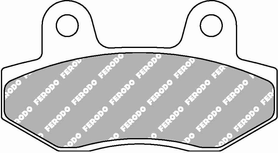 brzdové destičky Ferodo Moto FDB312P Platinum Compound