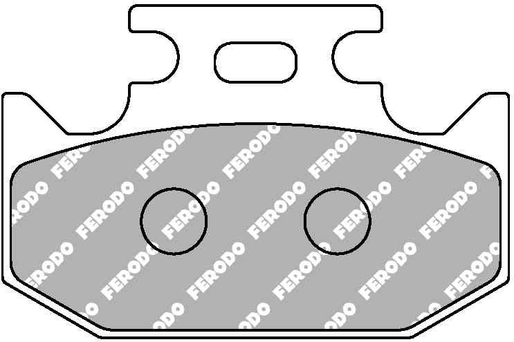 brzdové destičky Ferodo Moto FDB659SG Sinter Grip Off-Road Compound