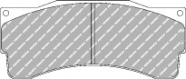 brzdové destičky Ferodo Racing FRP3039GB  DS 3.12 bedded