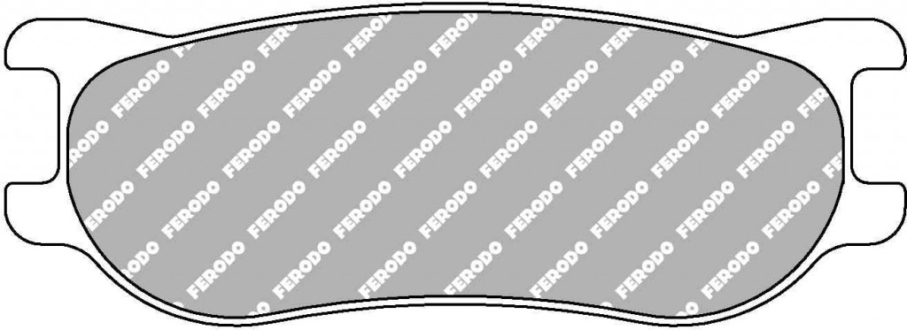 FRP3092W brzdové destičky Ferodo Racing