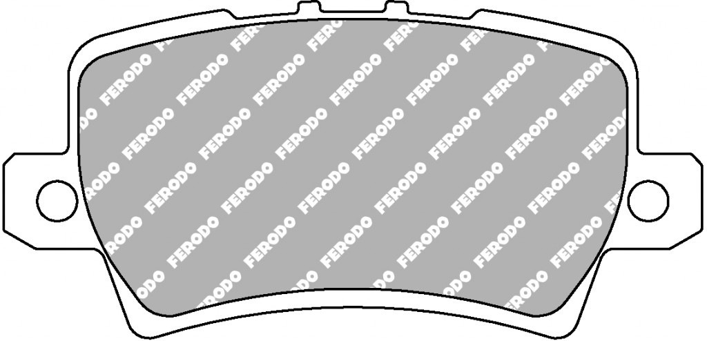 brzdové destičky Ferodo Racing FDS1862  DS Performance