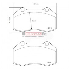 brzdové destičky Brembo Sport HP2000 07.B314.21