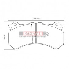 brzdové destičky Brembo Sport HP2000 07.B314.72