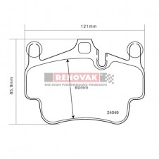 brzdové destičky Brembo Sport HP2000 07.B314.85