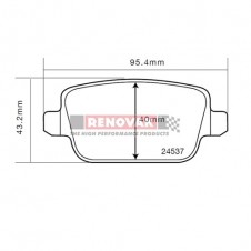 brzdové destičky Brembo Sport HP2000 07.B315.04