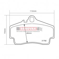 brzdové destičky Brembo Sport HP2000 07.B315.14