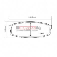brzdové destičky Brembo Sport HP2000 07.B315.20