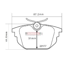 brzdové destičky Brembo Sport HP2000 07.B315.24