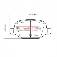 brzdové destičky Brembo Sport HP2000 07.B315.30