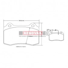brzdové destičky Brembo Sport HP2000 07.B315.45
