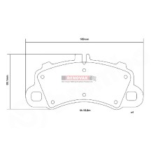 brzdové destičky Brembo Sport HP2000 07.D435.63