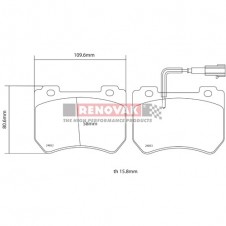 brzdové destičky Brembo Sport HP2000 07.D435.74