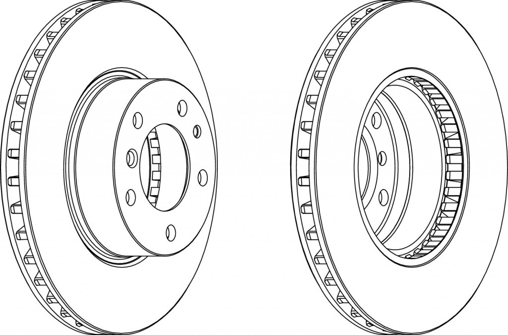 brzdové kotouče Ferodo Premier DDF222