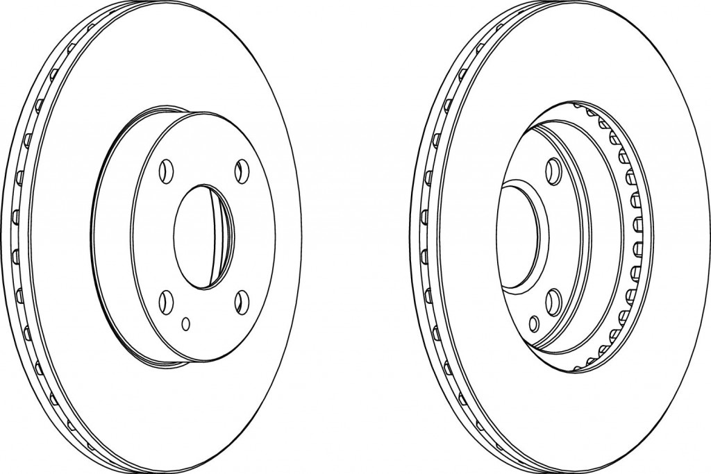 brzdové kotouče Ferodo Premier DDF975