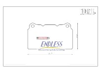 brzdové destičky Endless EP357MX72